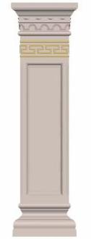 Concrete Square Roman pillar mold S-10 300mm-500mm